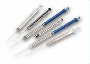 Jeringas para Comatografia segun su aplicacion